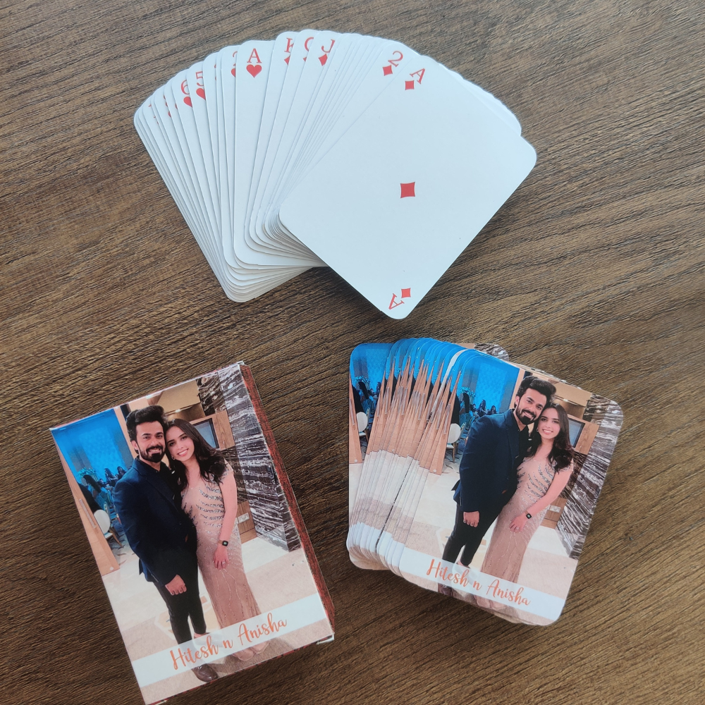 Personalised Photo Playing Cards